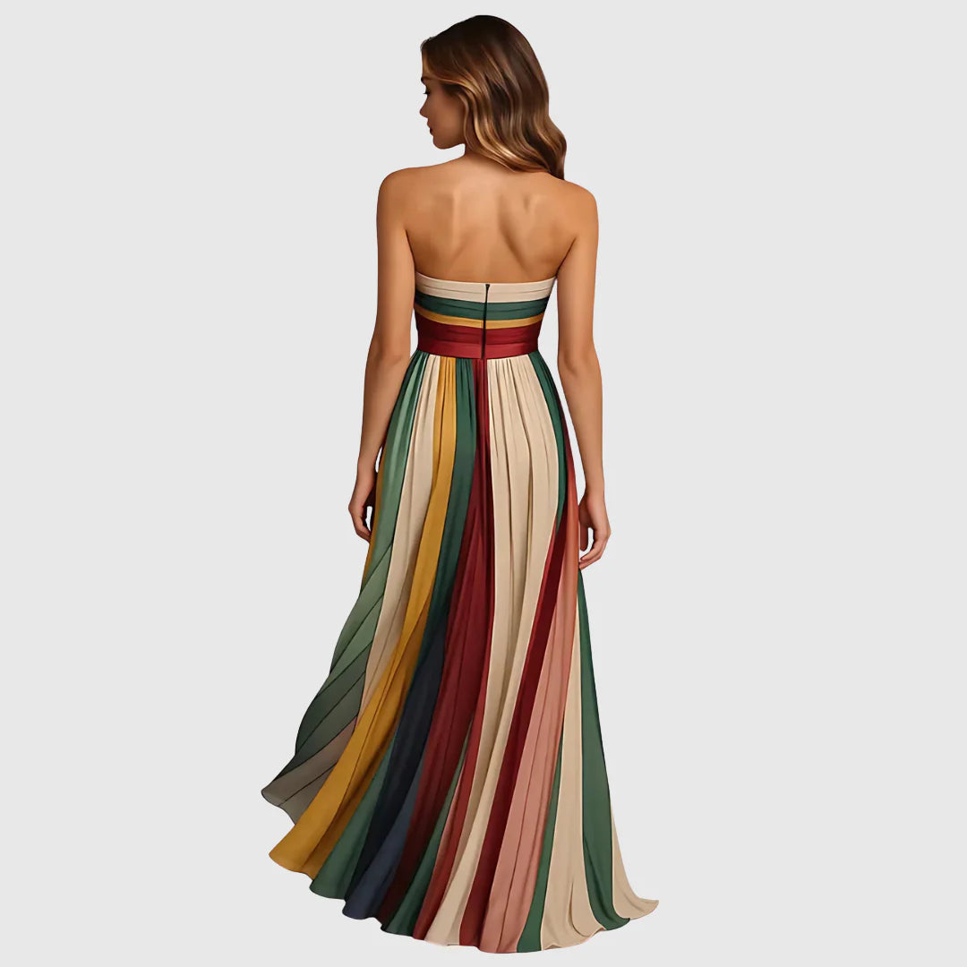 Robe Bustier Longue Élégante